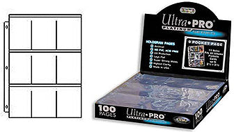 Ultra Pro 9 Pocket Pages Platinum Series