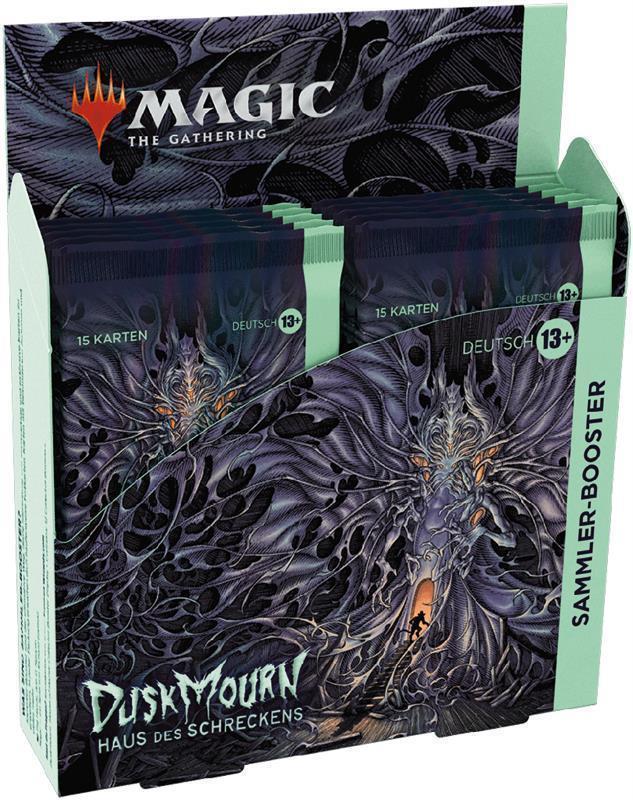 MTG - Duskmourn: Haus des Schreckens Sammler-Booster Display (12) (DE)