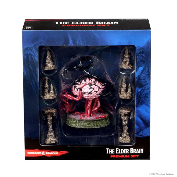 D&D Icons of the Realms - Volo & Mordenkainen's Foes - Elder Brain & Stalagmites Premium Figure - Case Incentive, English