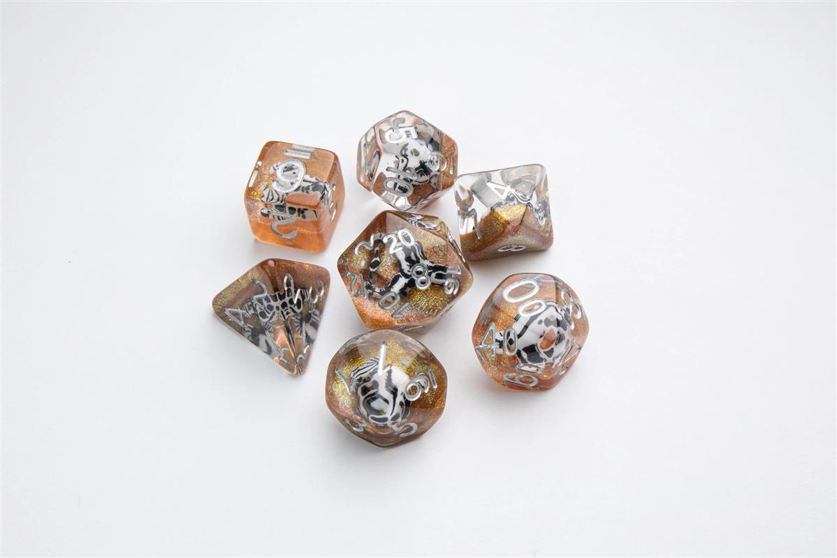 Embraced Series - Death Valley - RPG Dice Set (7)