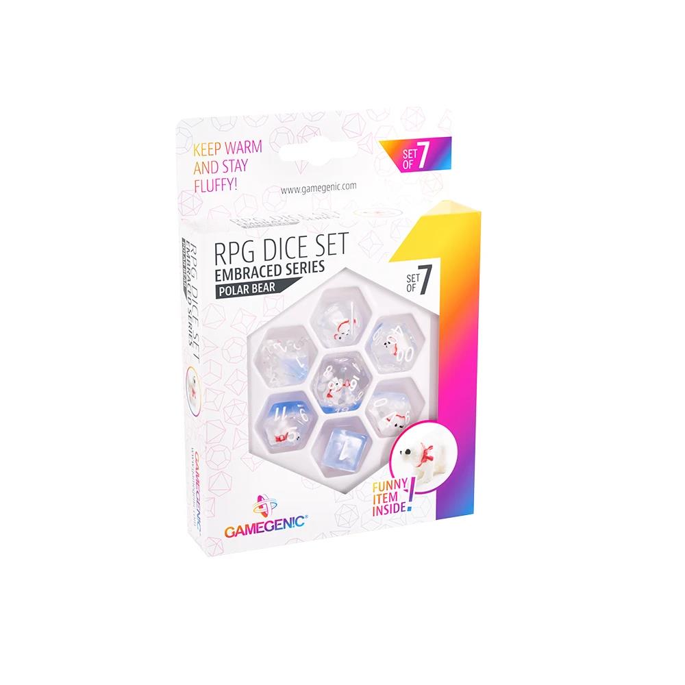Embraced Series - Polar Bear - RPG Dice Set (7)