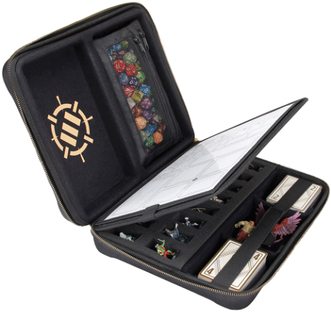 ENHANCE Tabletop RPGs RPG Organizer Case (Black)