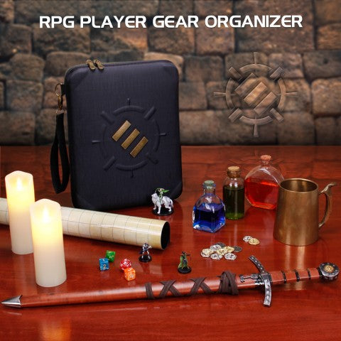 ENHANCE Tabletop RPGs RPG Organizer Case (Black)