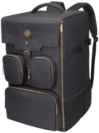 ENHANCE Board Games & Puzzles Board Game Tower Backpack (Black)