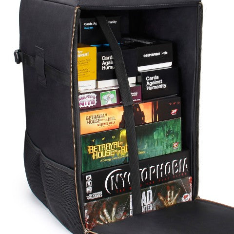 ENHANCE Board Games & Puzzles Board Game Tower Backpack (Black)
