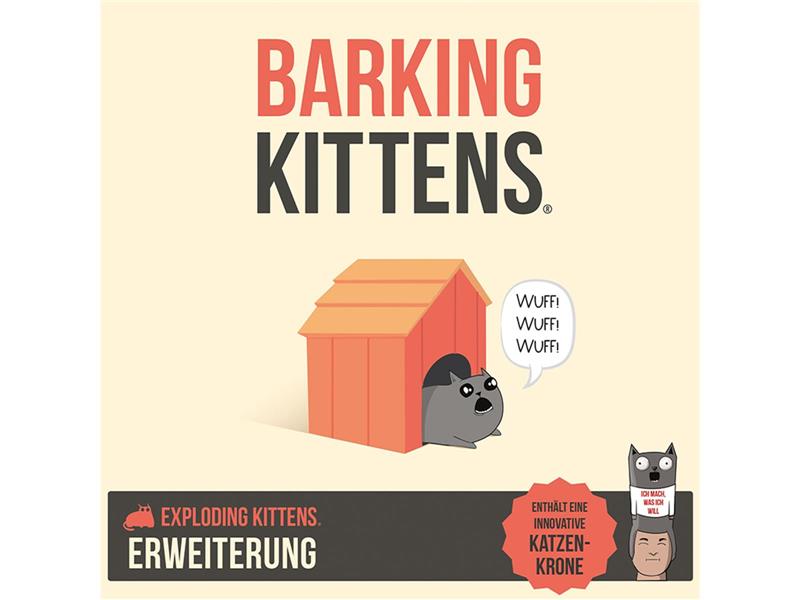 Exploding Kittens Erweiterung: Barking Kittens (DE)