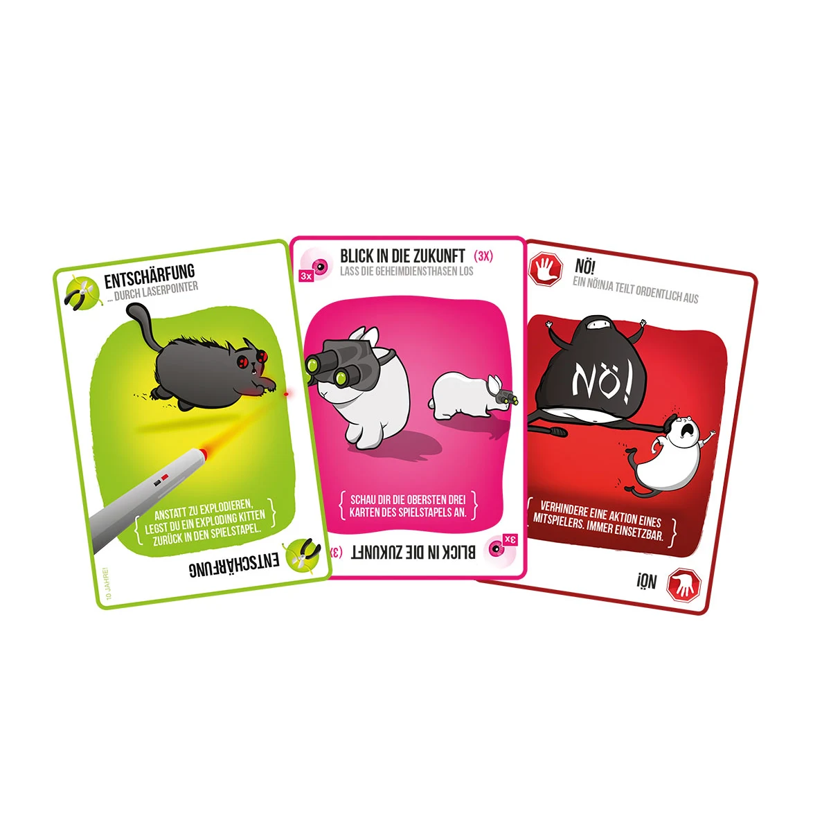 Exploding Kittens: 10-Jahre-Jubiläums-Edition (Tin) (DE)