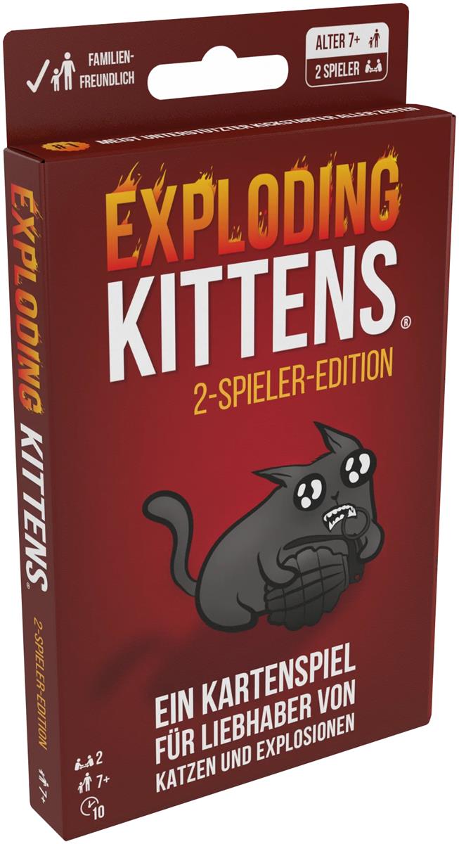 Exploding Kittens: 2-Spieler-Edition (GER)
