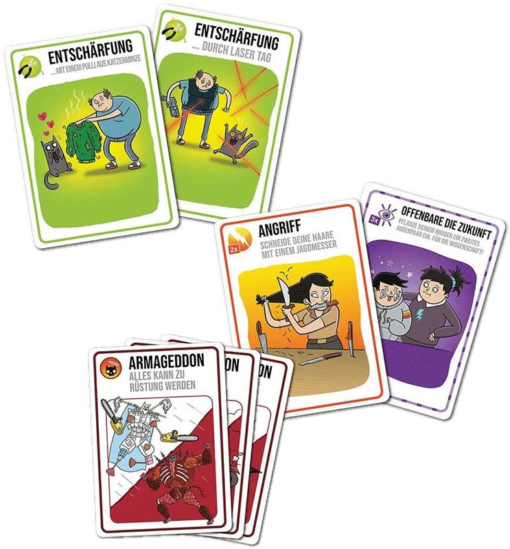 Exploding Kittens: Good vs. Evil (DE)