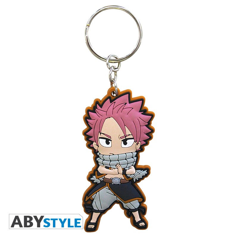 Fairy Tail PVC Keychain Natsu