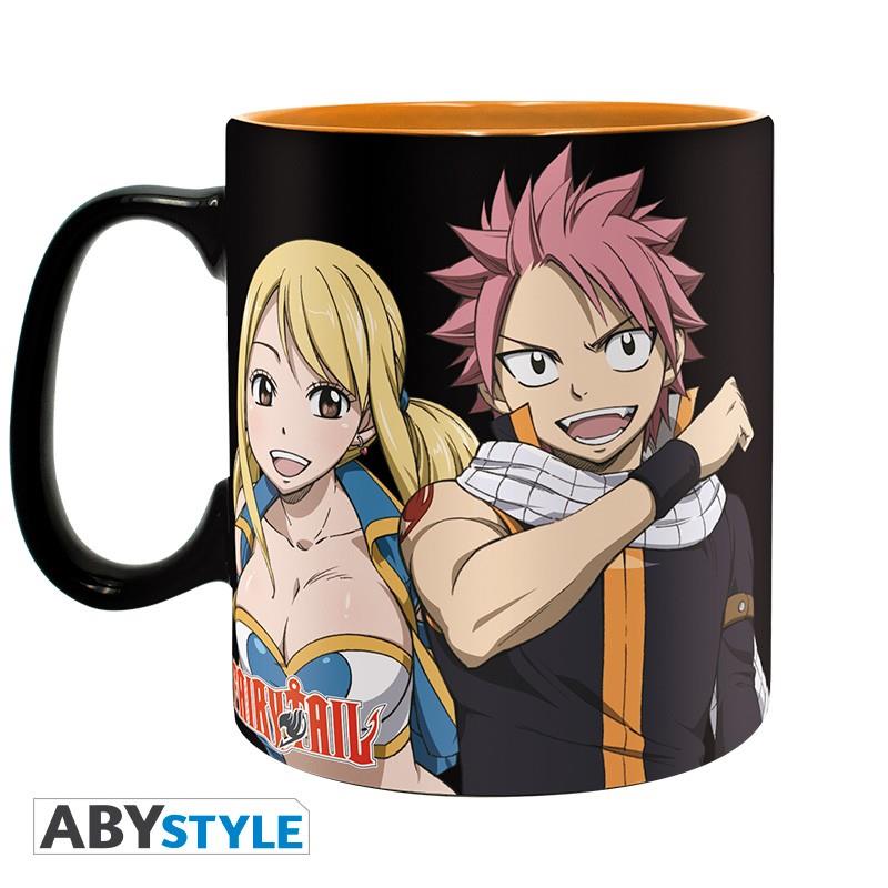 Fairy Tail Mug Lucy, Natsu & Emblem