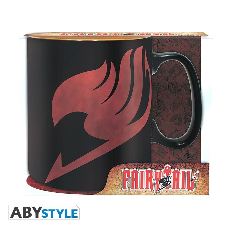 Fairy Tail Mug Lucy, Natsu & Emblem