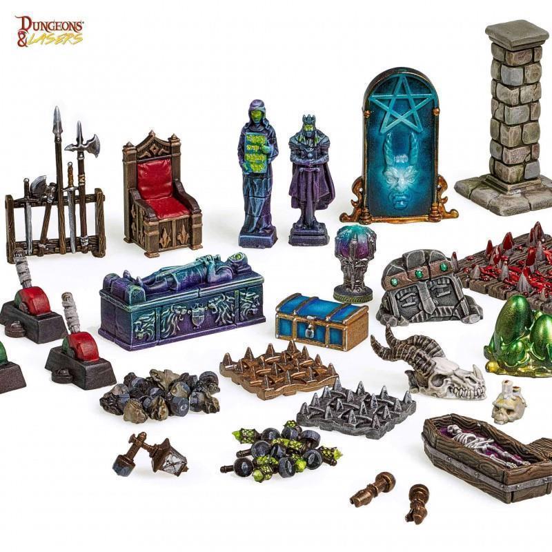 Dungeons & Lasers Fantasy Customization Bits
