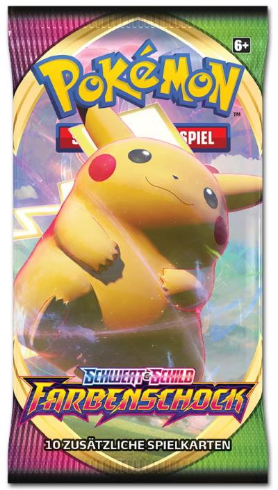 PKM - Schwert und Schild 4, Farbenschock Pack Booster Pack (DE)