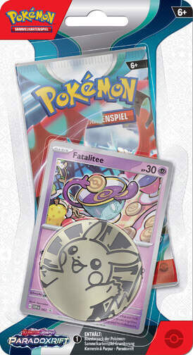 Pokémon KP04 Paradoxrift Checklane Blister Fatalitee (DE)