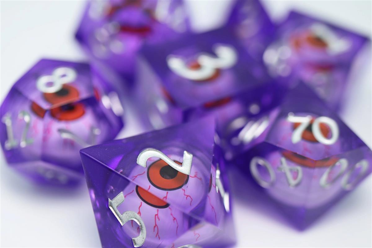 Sharp Edge Moving Eye RPG Dice Set - Mageshot
