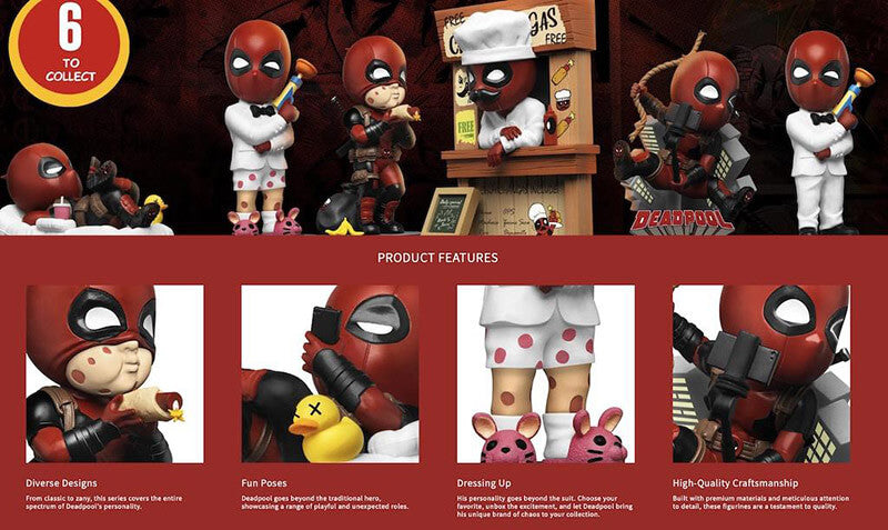 Marvel Deadpool Figur Action Hero Serie (Blind Box)