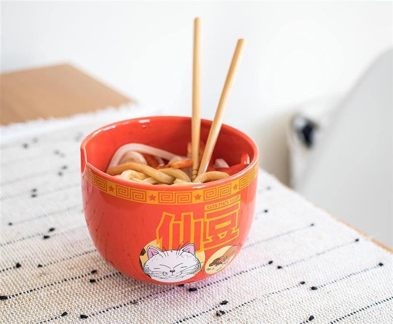 Dragon Ball Ramen Bowl mit Essstäbchen Red Cat