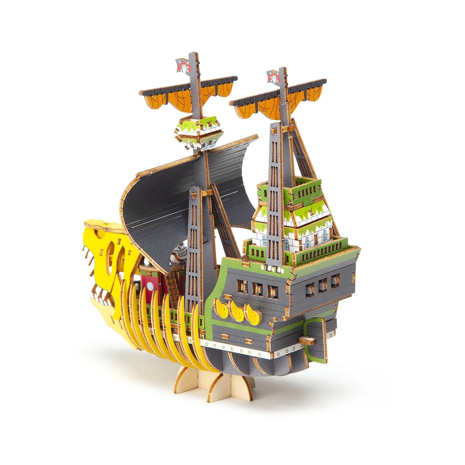 One Piece Wooden Model Kit Victoria Punk (12,5 x 7 x 13,5 cm)
