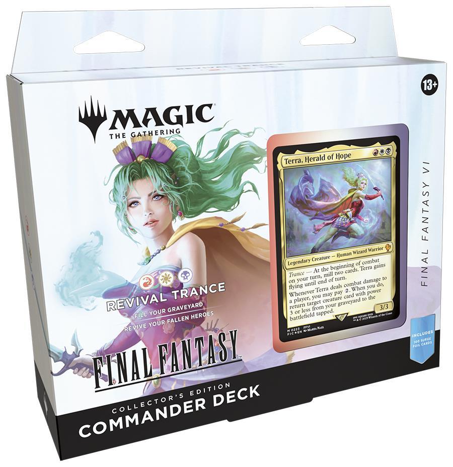Magic: The Gathering Final Fantasy Commander Deck (GER) Revival Trance (White/Black/Red)