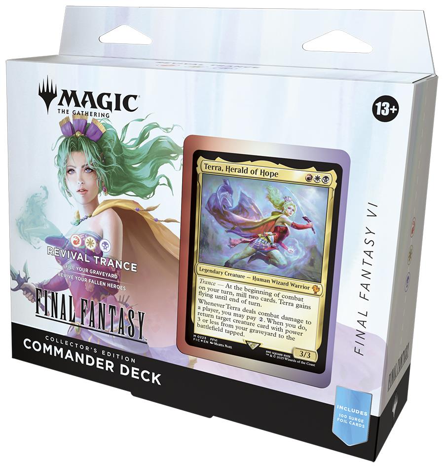 Magic: The Gathering Final Fantasy Commander Deck (GER) Revival Trance (White/Black/Red)