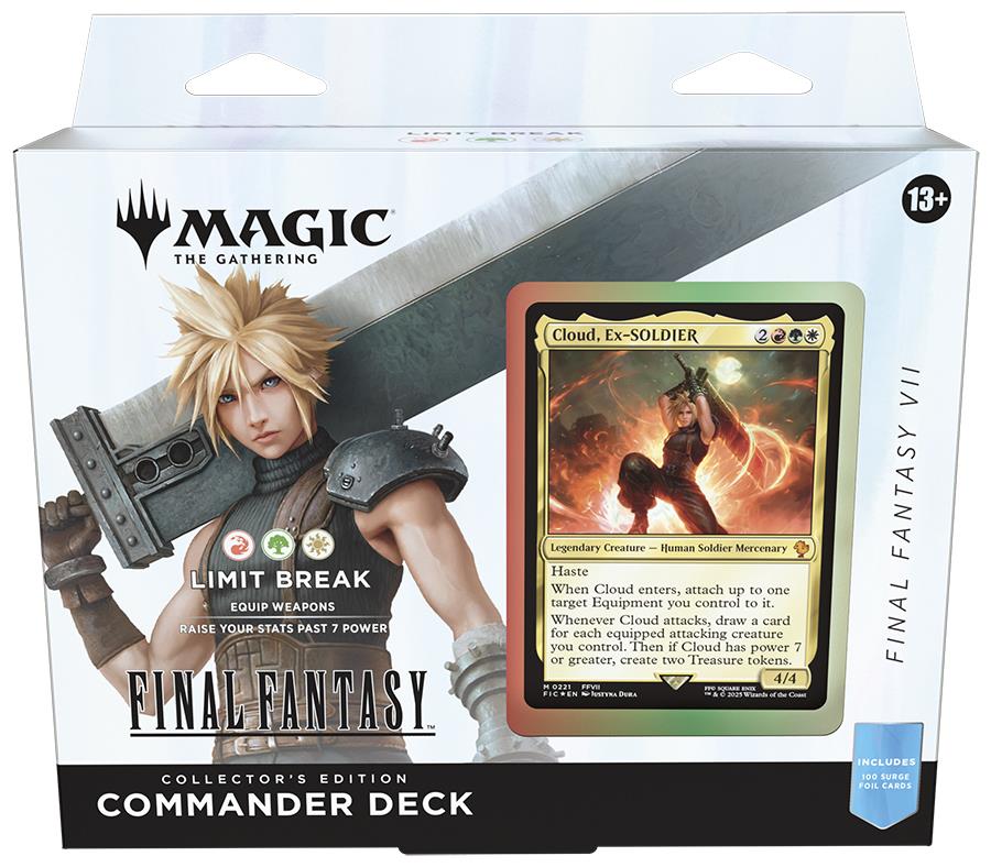Magic: The Gathering Final Fantasy Commander Deck (GER) Limit Break (White/Red/Green)