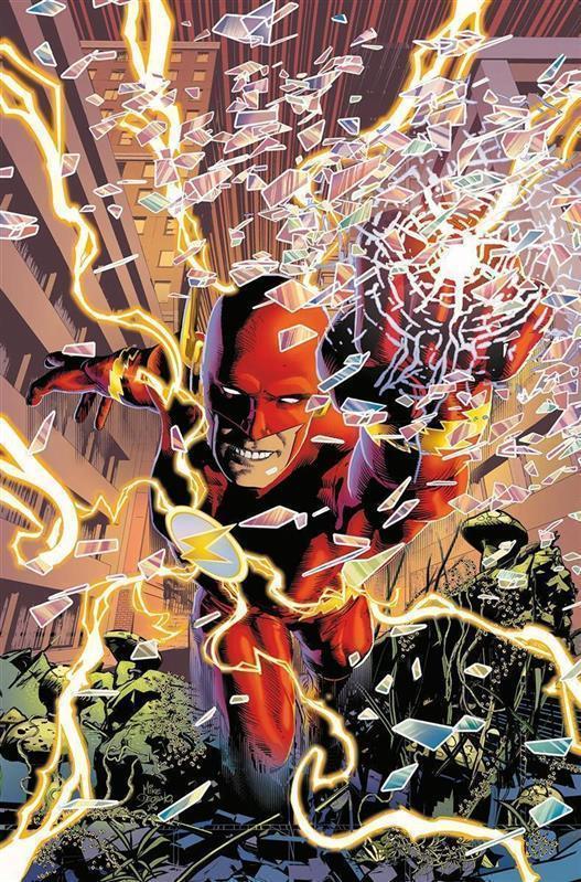 Flash (2024) (Dawn of DC) 01: Grausiges Speed-Force-Zeug, mit Acryl-Figur