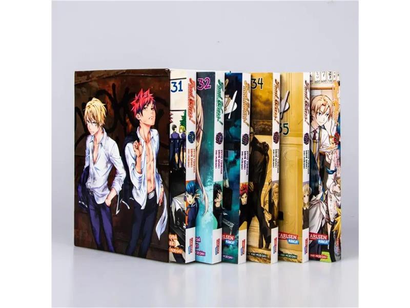 Food Wars - Shokugeki No Soma, Bände 31-36 (Sammelschuber mit Extra)