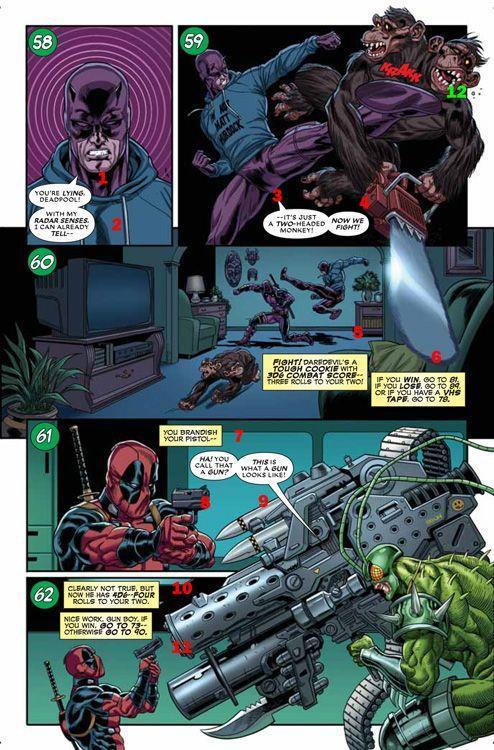 Deadpool: Du bist Deadpool - Der interaktive Spiele-Comic (mit Deadpool-Würfeln, -Stiften und -Spielblättern)
