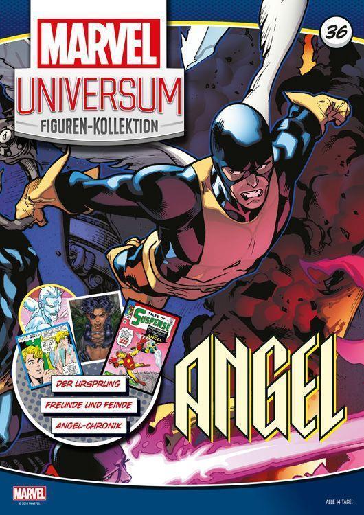 Marvel Universum Figuren-Kollektion 36: Angel (mit handbemalter Classic Marvel-Figur)