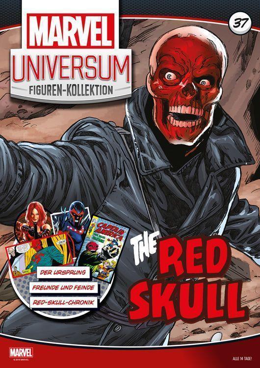 Marvel Universum Figuren-Kollektion 37: Red Skull (mit handbemalter Classic Marvel-Figur)
