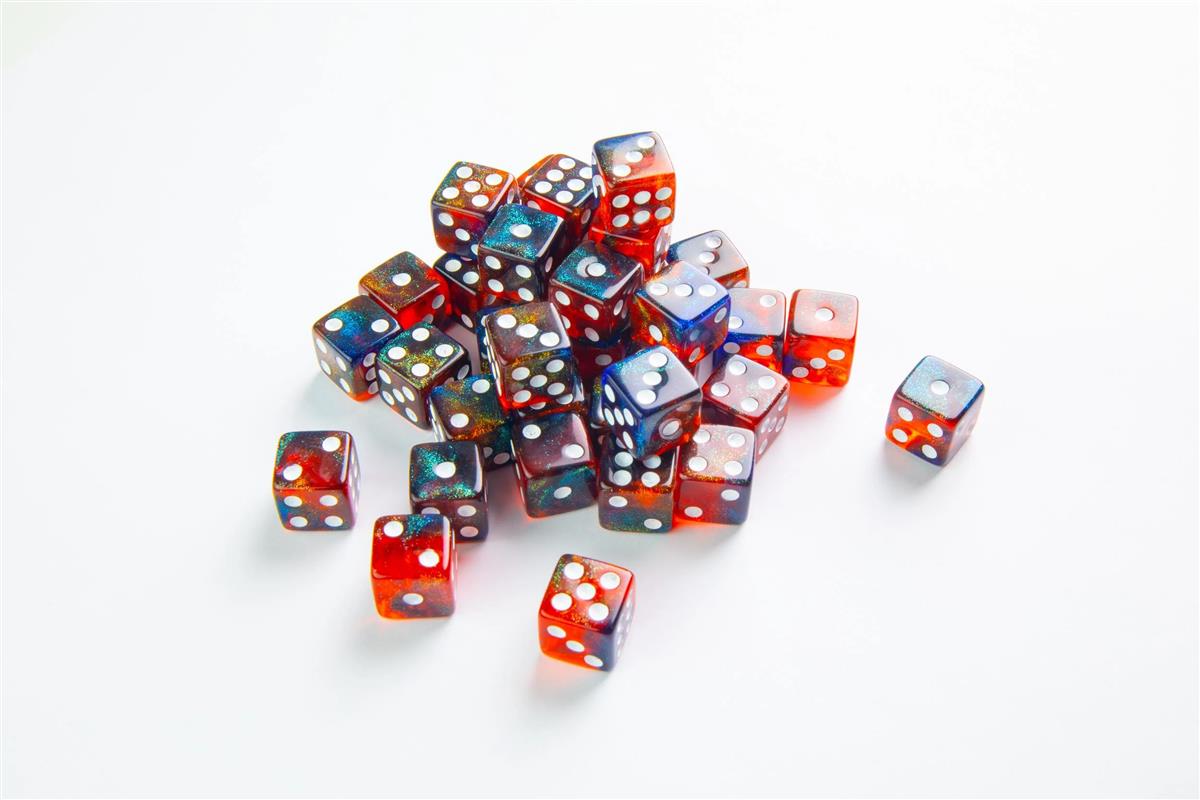 Galaxy Series - Mars - D6 Dice Set 12 mm (36)