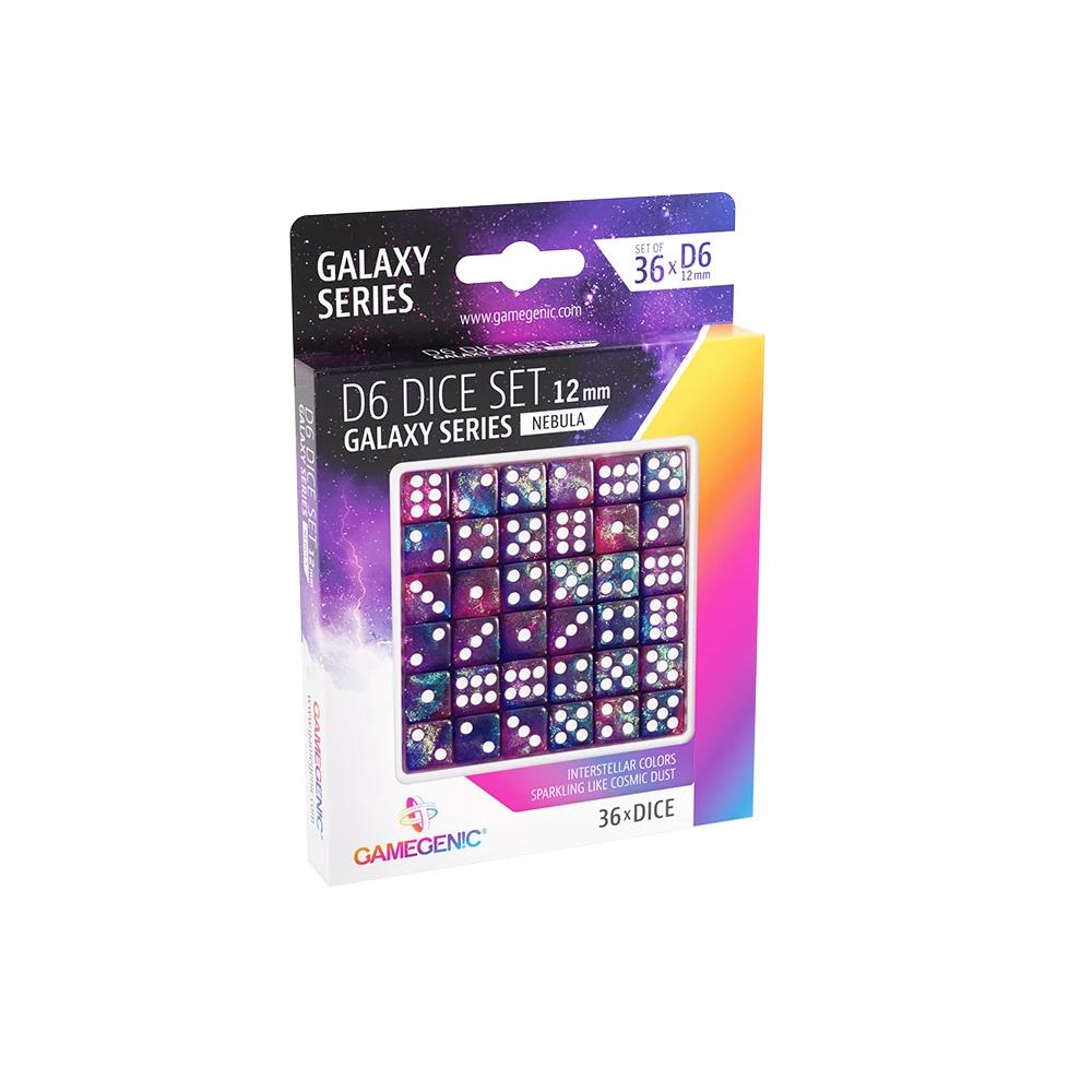 Galaxy Series - Nebula - D6 Dice Set 12 mm (36)