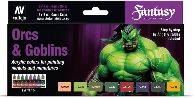Game Color Set: Orcs & Goblins (8)