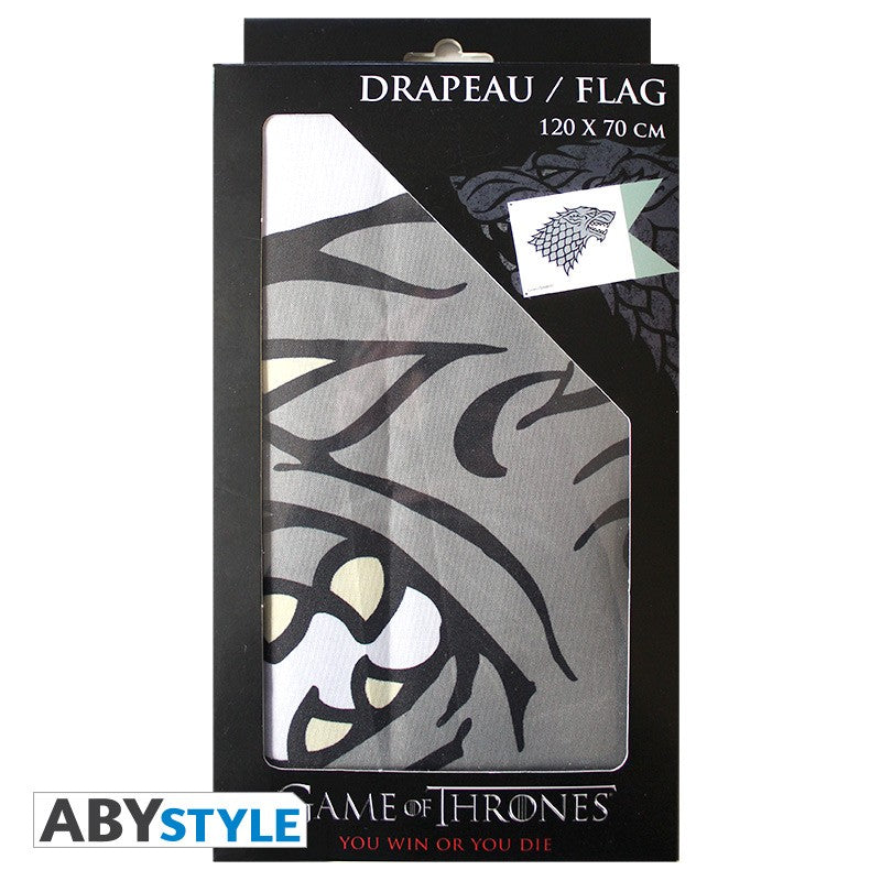 Game of Thrones Flagge "Stark" 70 x 120 cm