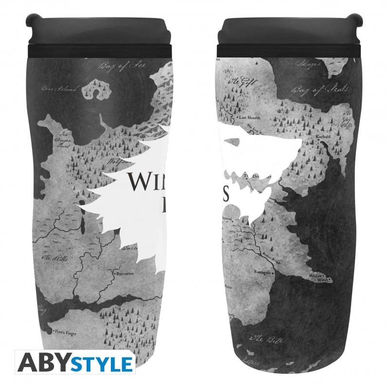 Game of Thrones Travel Mug "Winter is here"