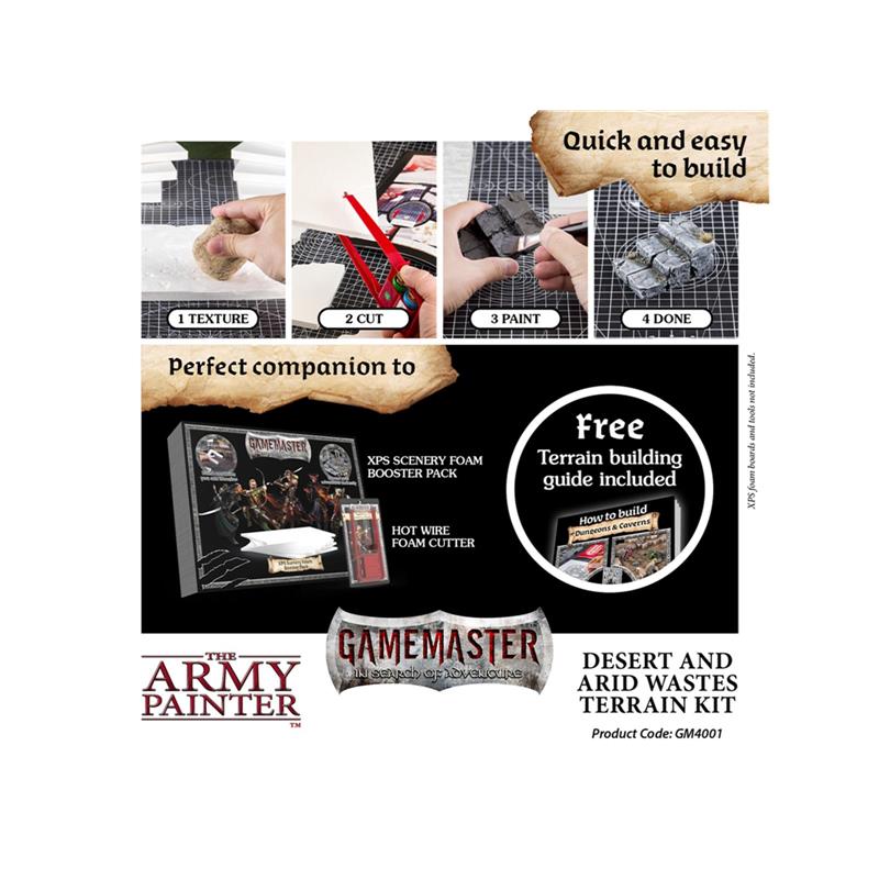 The Army Painter: Gamemaster - Desert & Arid Wastes Terrain Kit