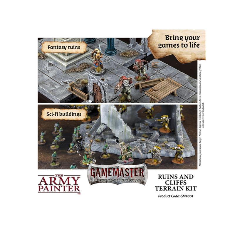 The Army Painter: Gamemaster - Ruins & Cliffs Terrain Kit