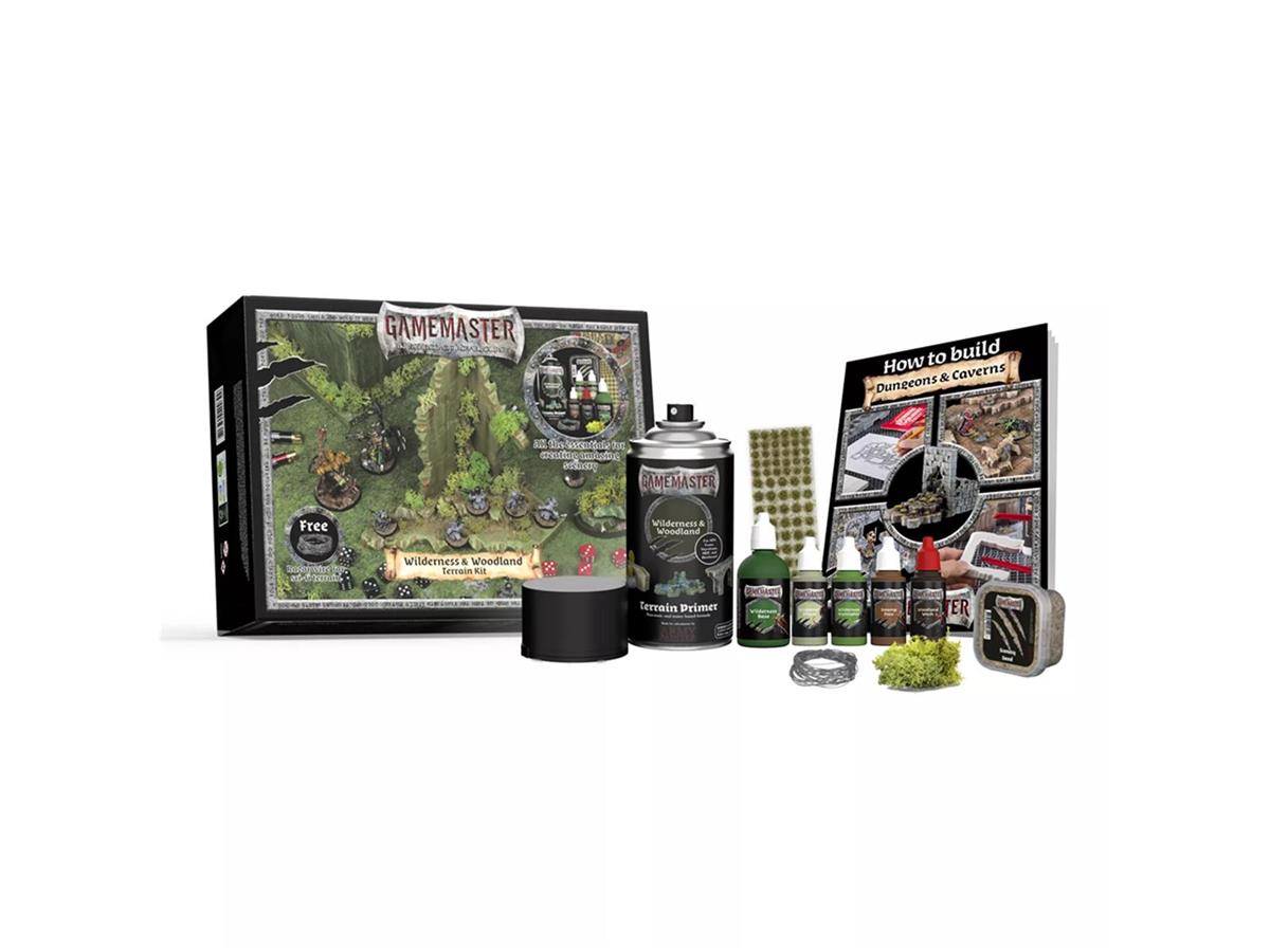 The Army Painter: Gamemaster - Wilderness & Woodlands Terrain Kit