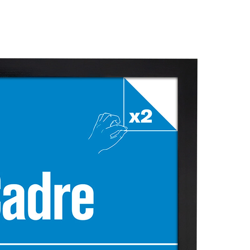 GBEye MDF Bilderrahmen Maxi 61 x 91,5 cm (schwarz)