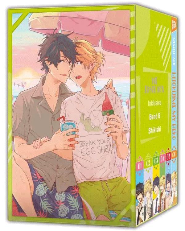 Hitorijime my Hero 06 mit Shikishi und Sammelschuber