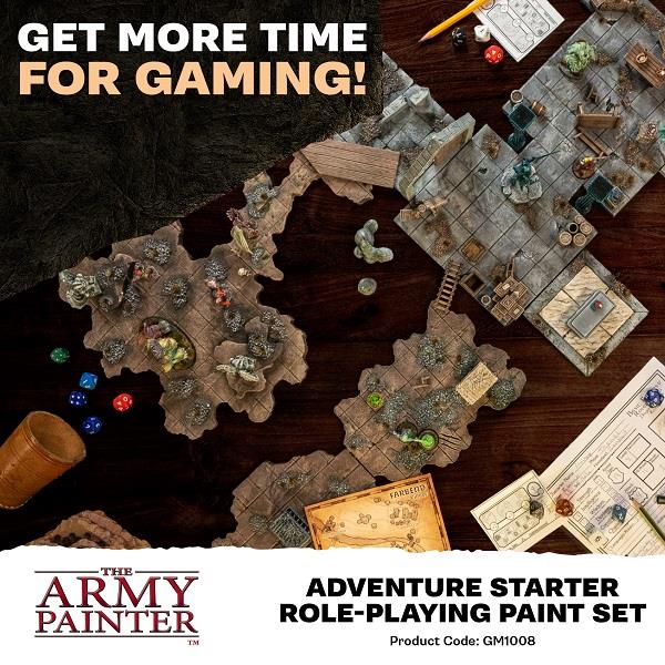 The Army Painter: GameMaster: Adventure Starter Role-playing Paint Set - Warpaints Fanatic