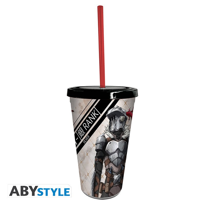 Goblin Slayer Cup with Straw "Goblin Slayer"