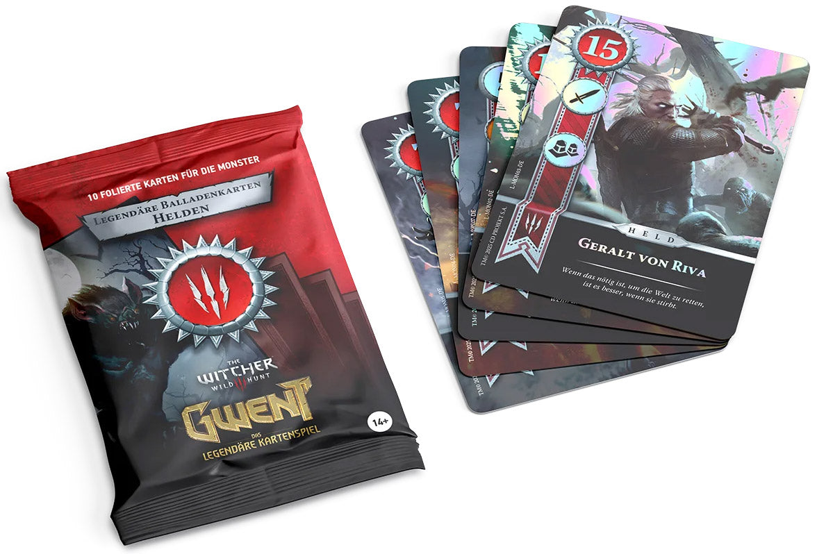 Gwent Foil Cards Ballad Heroes Monsters