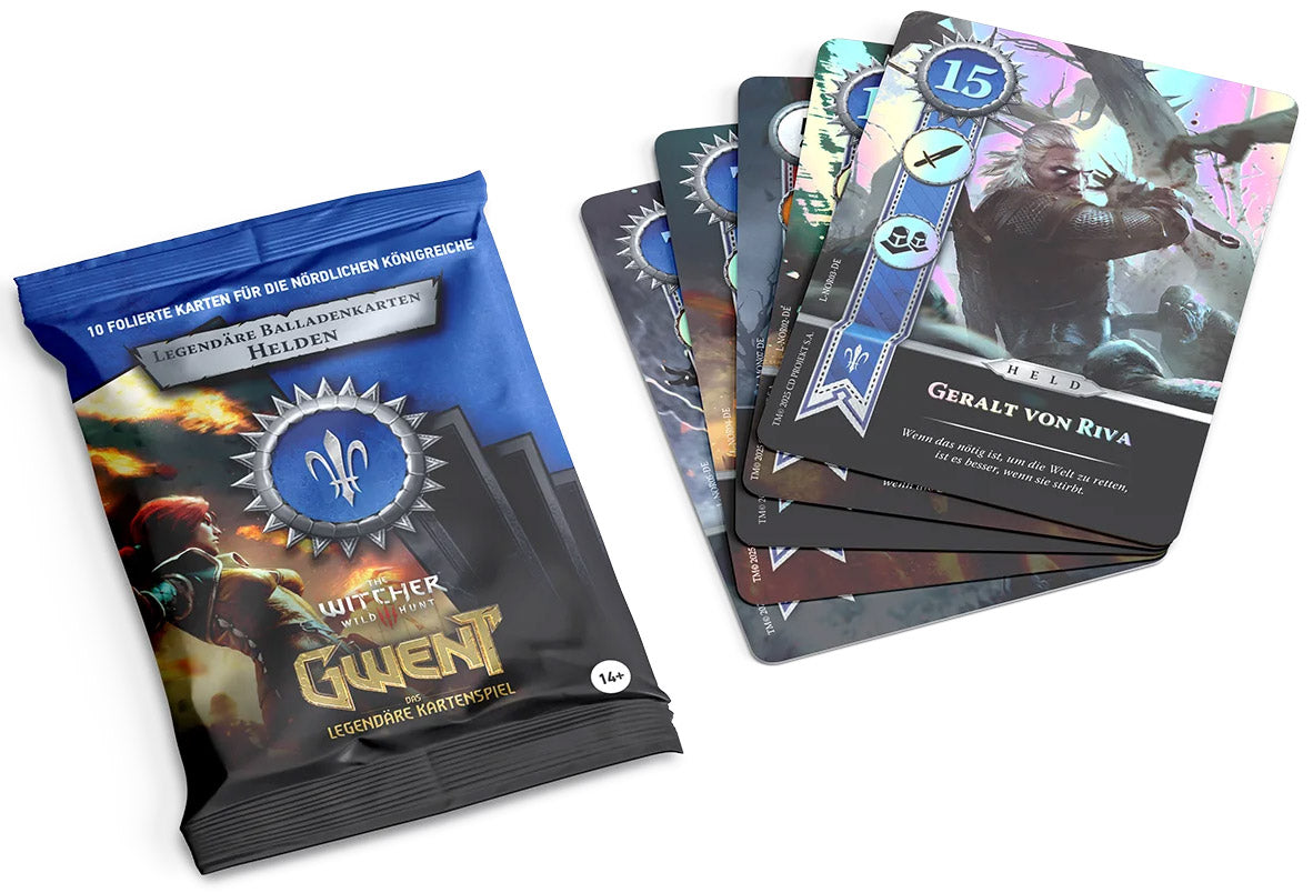 Gwent Foil Cards Ballads Heroes Northern Realms
