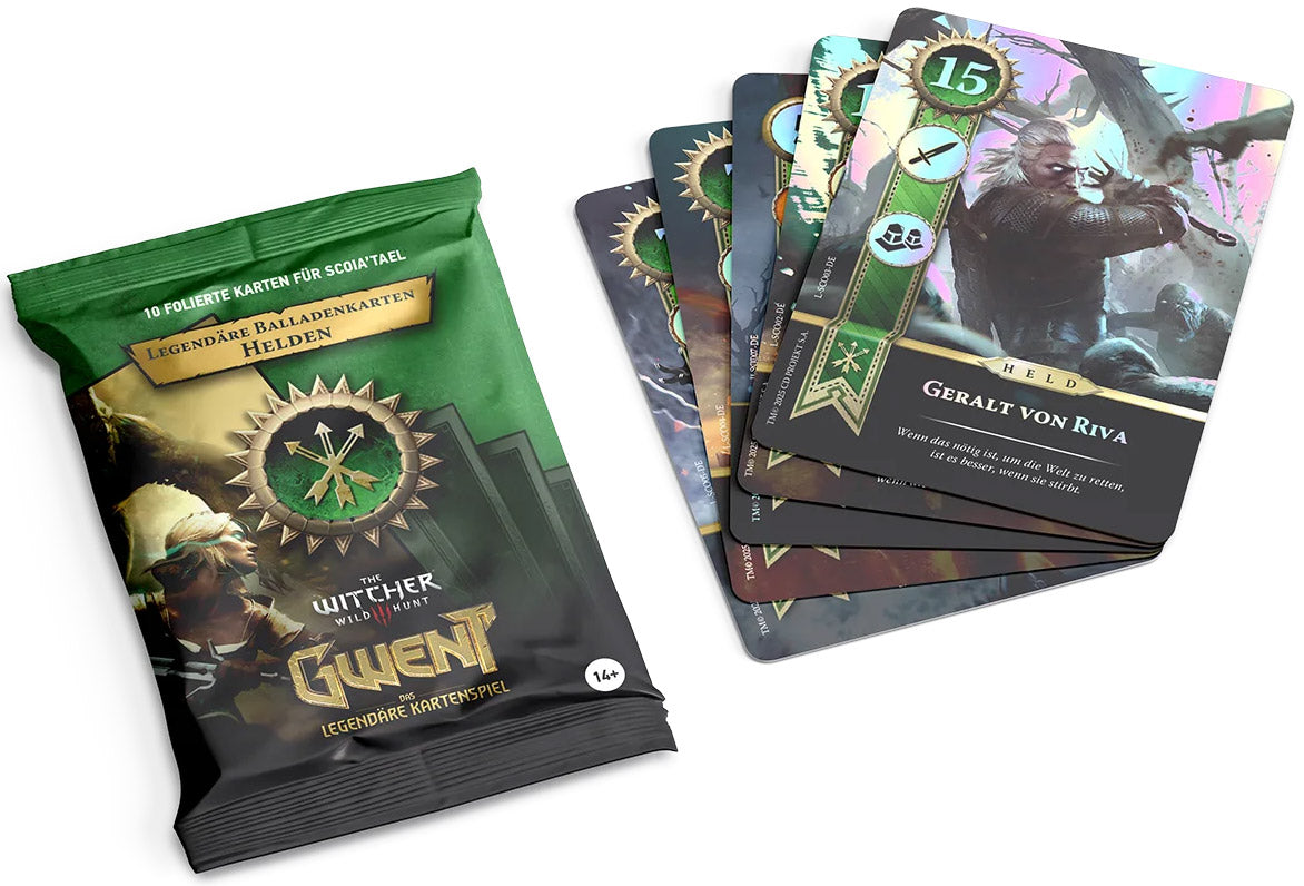 Gwent Foil Cards Ballad Heroes Scoi'tael