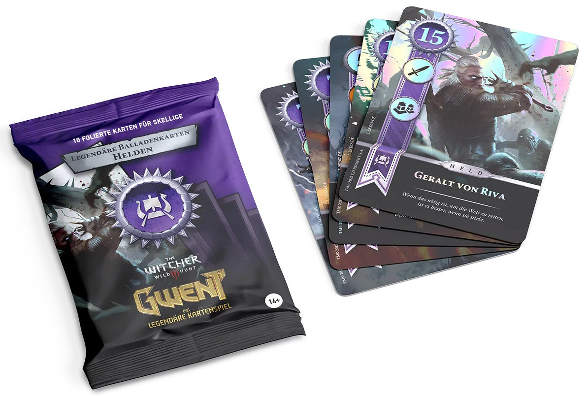 Gwent Foil Cards Ballads Heroes Skellige