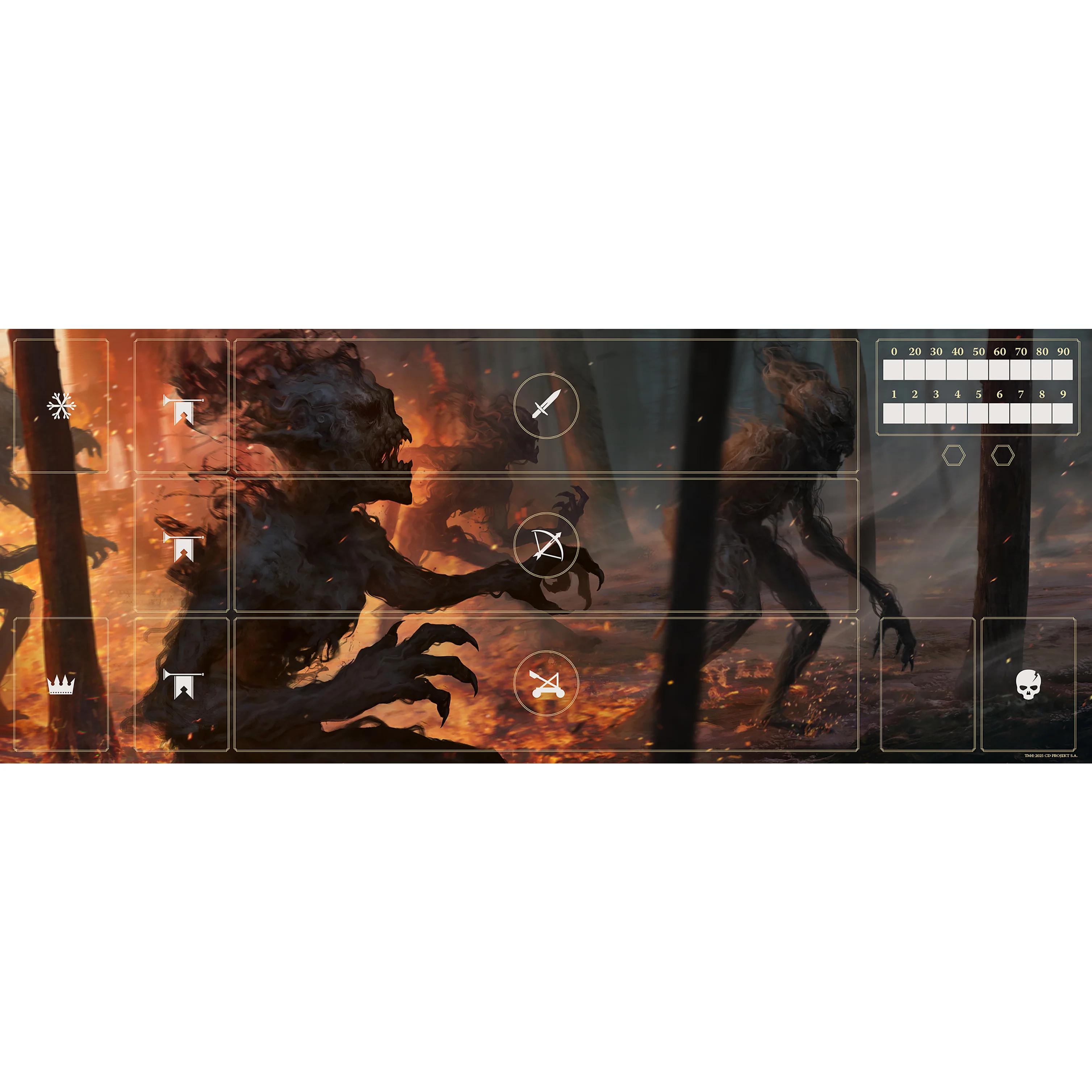 Gwent Spielmatte Monsters