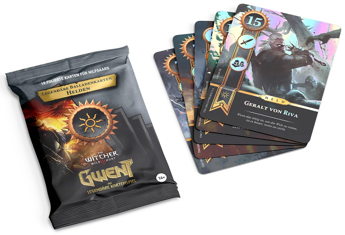 Gwent Foil Cards Ballads Heroes Nilfgaard