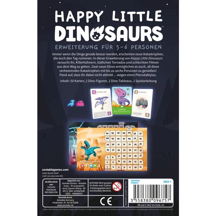 Happy Little Dinosaurs – Erweiterung für 5 bis 6 Personen (DE)